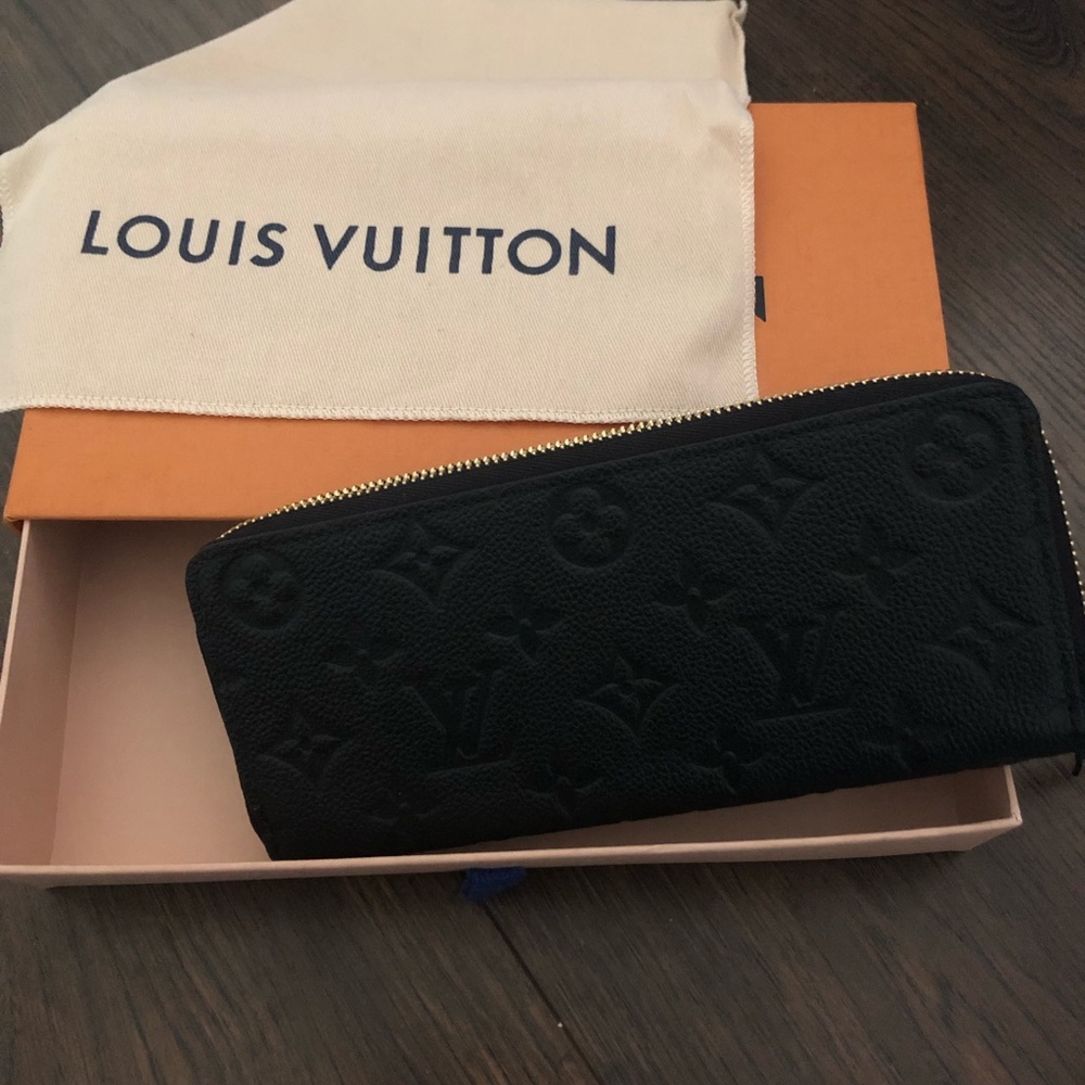 Black Clemente Louis Vuitton wallet